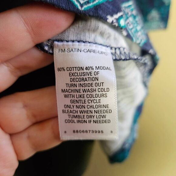 Great Northwest Indigo Boho Blouse - Picture 5 of 7
